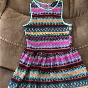 Funky multi colored dress!